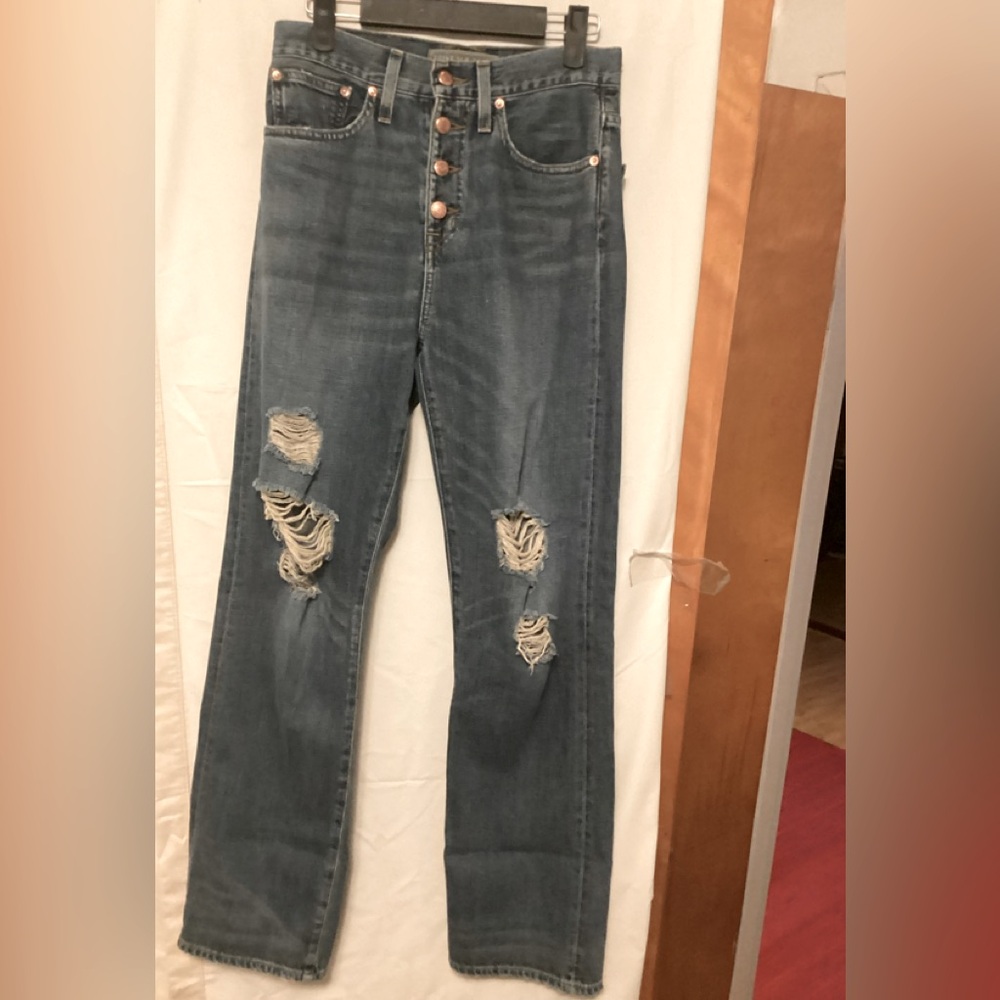 POINT SUR Distressed Jeans Sz 24
